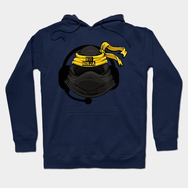 911 Ninja Hoodie by Ten20Designs